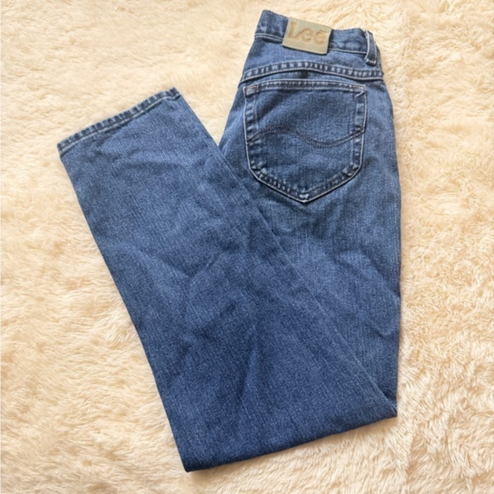 Vintage Lee Women's Relaxed Fit Blue Jeans